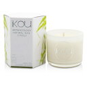 yԗDǃVbv܁z iKOU Eco-Luxury Aromacology Natural Wax Candle Glass - Zen (Green Tea & Cherry Blossom) iKOU GROWA[ A}R  COʔ