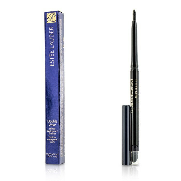 【月間優良ショップ受賞】 Estee Lauder Double Wear Infinite Waterproof Eyeliner - # 01 Kohl Noir エスティ ローダー ダブル ウェア インフィニット ウォータープルーフ アイライナー - # 01 Koh 送料無料 海外通販