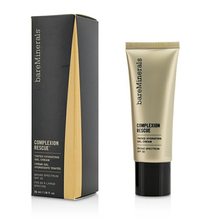 【月間優良ショップ受賞】 BareMinerals Complexion Rescue Tinted Hydrating Gel Cream SPF30 - #5.5 Bamboo ベアミネラル CR ティンテッド ジェル クリーム - #5.5 Bamboo 35ml/1 送料無料 …