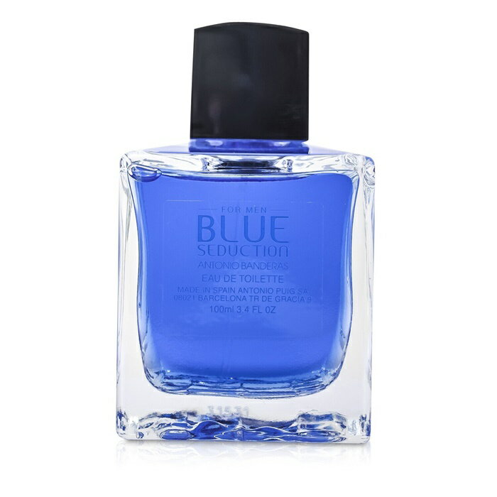 アントニオ バンデラス 【月間優良ショップ受賞】 Antonio Banderas Blue Seduction Eau De Toilette Spray アントニオバンデラス ブルーセダクション　EDTスプレー 100ml/3.4oz 送料無料 海外通販