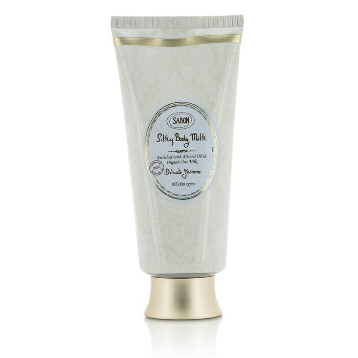  Sabon Silky Body Milk - Delicate Jasmine サボン シルキーボディミルク　デリケート・ジャスミン 200ml/7oz 送料無料 海外通販