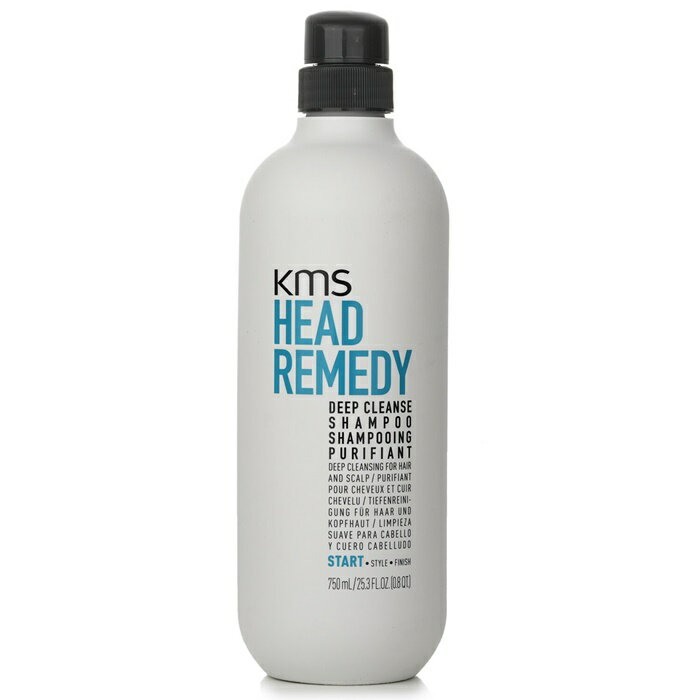 楽天The Beauty Club【月間優良ショップ受賞】 KMS California Head Remedy Deep Cleanse Shampoo KMSカリフォルニア Head Remedy Deep Cleanse Shampoo 750ml/25.3oz 送料無料 海外通販