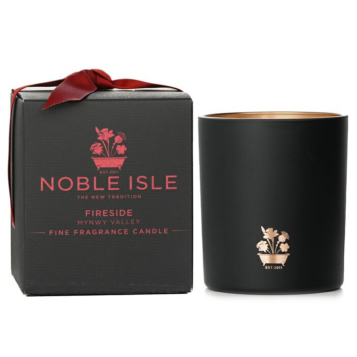 【月間優良ショップ受賞】 Noble Isle Fireside Fine Fragrance Candle Noble Isle Fireside Fine Fragrance Candle 200g/7.05oz 送料無料 海外通販