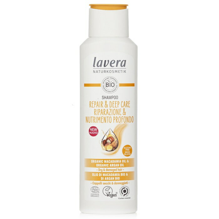 【月間優良ショップ受賞】 Lavera Shampoo Repair & Deep Care (For Dry & Damaged Hair) ラヴェーラ Shampoo Repair & Deep Care (For Dry & Damaged Hair) 250ml/8 送料無料 海外通販