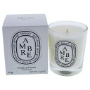 【月間優良ショップ受賞】 Diptyque Ambre Scented Candle Diptyque 琥珀色の香りのキャンドル 2.4 oz 送料無料 海外通...