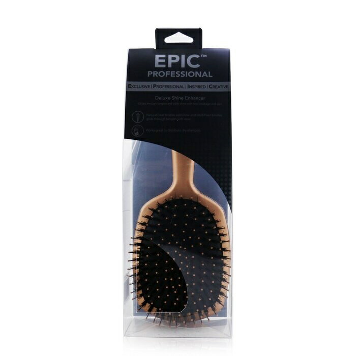 楽天The Beauty Club【月間優良ショップ受賞】 Wet Brush Pro Epic Deluxe Shine Enhancer - # Rose Gold ウェットブラシ プロ エピック デラックス シャイン エンハンサ— - # ローズゴールド 1pc 送料無料 海外通販