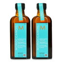 【月間優良ショップ受賞】 Moroccanoil Moroccanoil Treatment - Original (For All Hair Types) Duo Set モロッカンオイル Moroccanoil Treatment - Original (For All 送料無料 海外通販