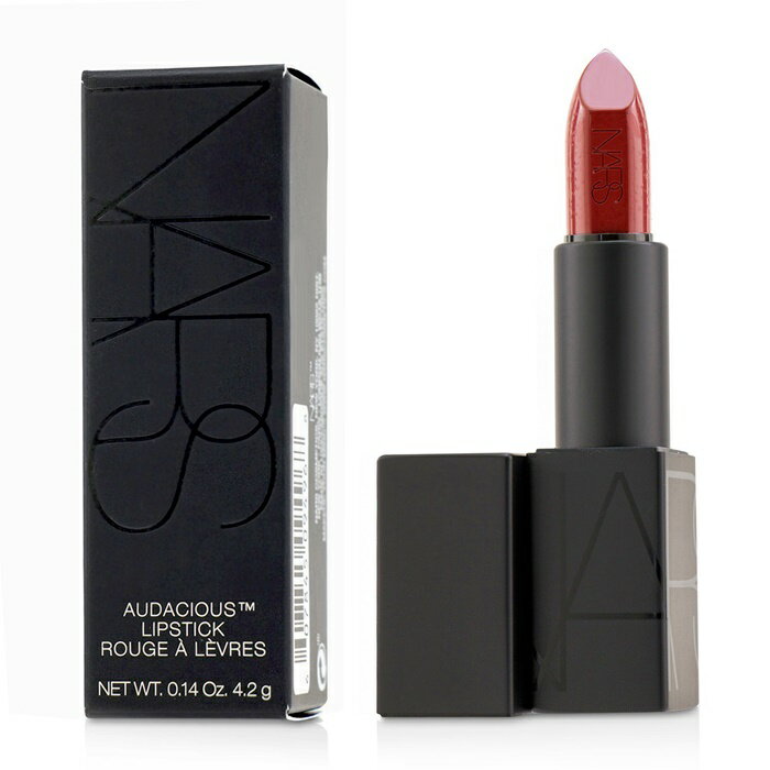 口紅（5000円程度） 【月間優良ショップ受賞】 NARS Audacious Lipstick - Shirley ナーズ NARS オーディシャスリップスティック - Shirley 4.2g/0.14oz 送料無料 海外通販