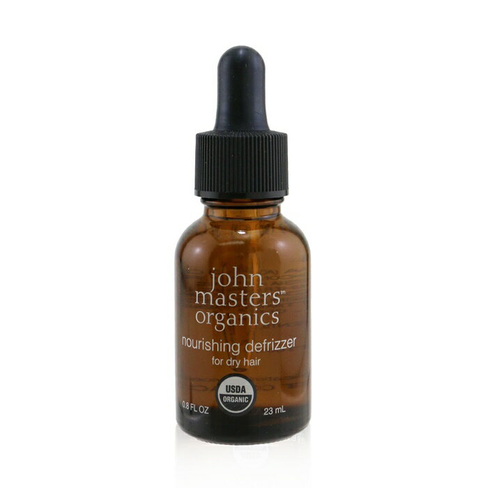 【月間優良ショップ受賞】 John Masters Organics Nourishing Defrizzer For Dry Hair ジョンマスターオーガニック ドライ ヘア ナリシング デフリザー 23ml/0.8oz 送料無料 海外通販