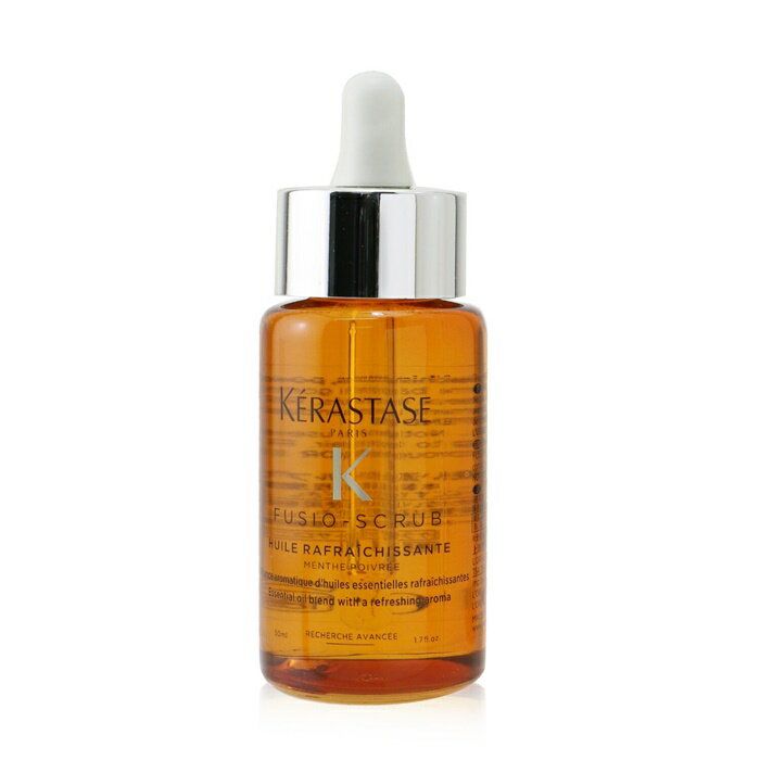 【月間優良ショップ受賞】 Kerastase Fusio-Scrub Huile Rafraichissante Essential Oil Blend with A Refreshing Aroma ケラスターゼ Fusio-Scrub H 送料無料 海外通販