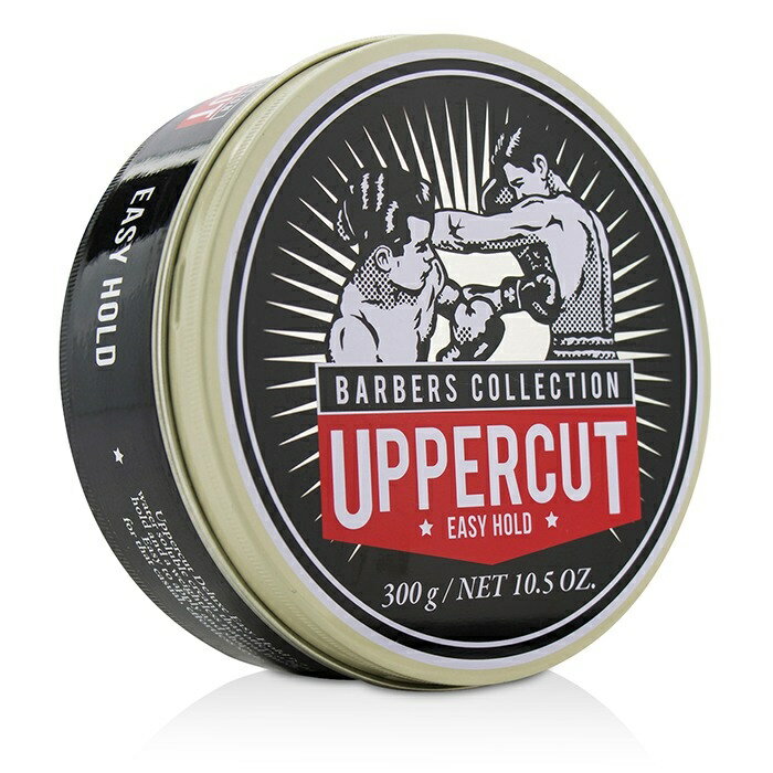 【月間優良ショップ受賞】 Uppercut Deluxe Barbers Collection Easy Hold アッパーカット デラックス バーバー コレクション イージー ホールド 300g/10.5oz 送料無料 海外通販