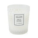 yԗDǃVbv܁z Voluspa Classic Candle - Milk Rose {Xp Classic Candle - Milk Rose 184g/6.5oz  COʔ