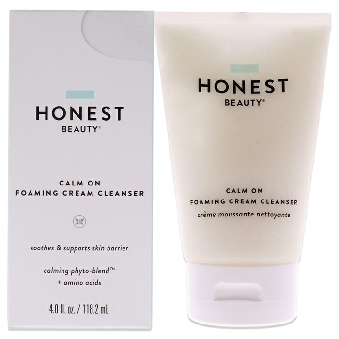 【月間優良ショップ受賞】 Honest Calm on Foaming Cream Cleanser 4 oz 送料無料 海外通販のサムネイル