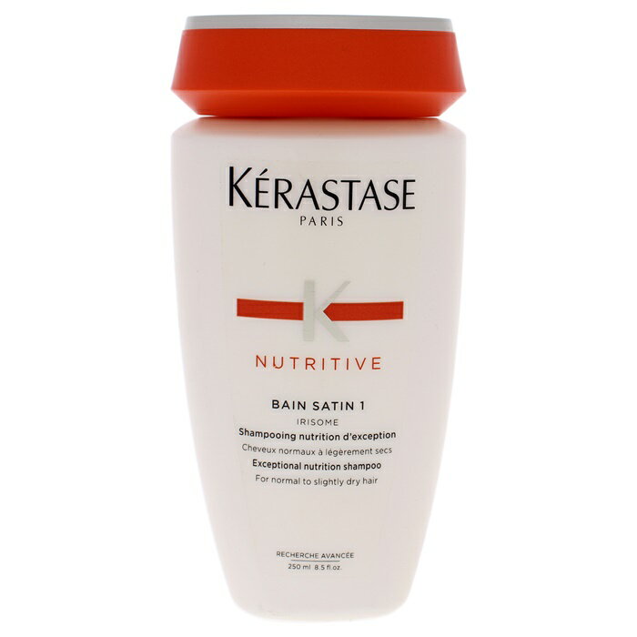 【月間優良ショップ受賞】 Kerastase Nutritive Bain Satin 1 Shampoo ケラスターゼ 栄養ベインサテン1シャンプー 8.5 oz 送料無料 海外通販