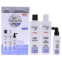 【月間優良ショップ受賞】 Nioxin System 5 Ki 10.1oz Cleanser Shampoo, 10.1oz Scalp Therapy Conditioner, 3.38oz Scalp and Hair Treatment ニオ 送料無料 海外通販