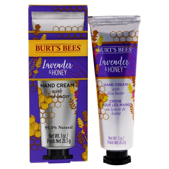 バーツビーツ 【月間優良ショップ受賞】 Burt's Bees Lavender and Honey Hand Cream バーツビーズ ラベンダーとハニーハンドクリーム 1 oz 送料無料 海外通販