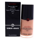 【月間優良ショップ受賞】 Giorgio Armani Power Fabric Longwear High Cover Foundation SPF 25 - 5.25 ジョルジオアルマーニ パワーファブリックロングウェアハイカバーファンデーションSPF25-5.25 1 送料無料 海外通販