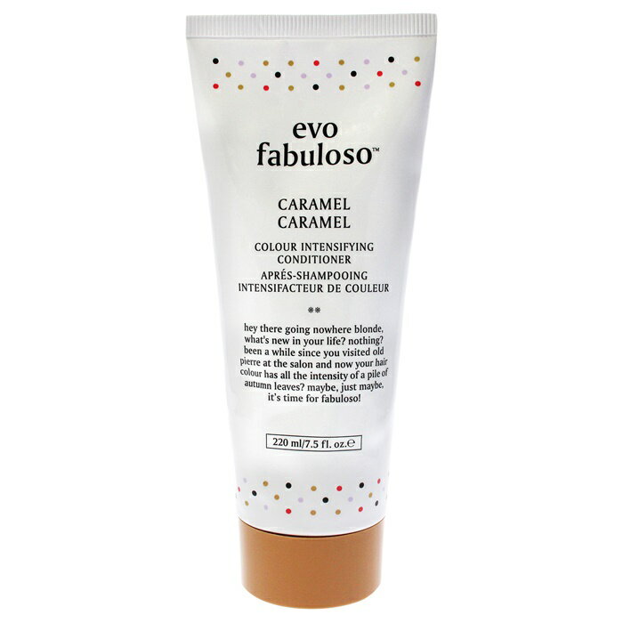  Evo Caramel Colour Intensifying Conditioner Evo キャラメルカラーインテンシファイングコンディショナー 7.5 oz 送料無料 海外通販
