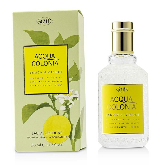 【月間優良ショップ受賞】 4711 Acqua Colonia Lemon Ginger Eau De Cologne Spray 4711 アクアコロニア レモン ジンジャー EDC SP 50ml/1.7oz 送料無料 海外通販