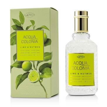 4711 Acqua Colonia Lime & Nutmeg Eau De Cologne Spray 4711 アクアコロニア ライム&ナツメグ EDC SP 50ml/1.7oz 【楽天海外直送】