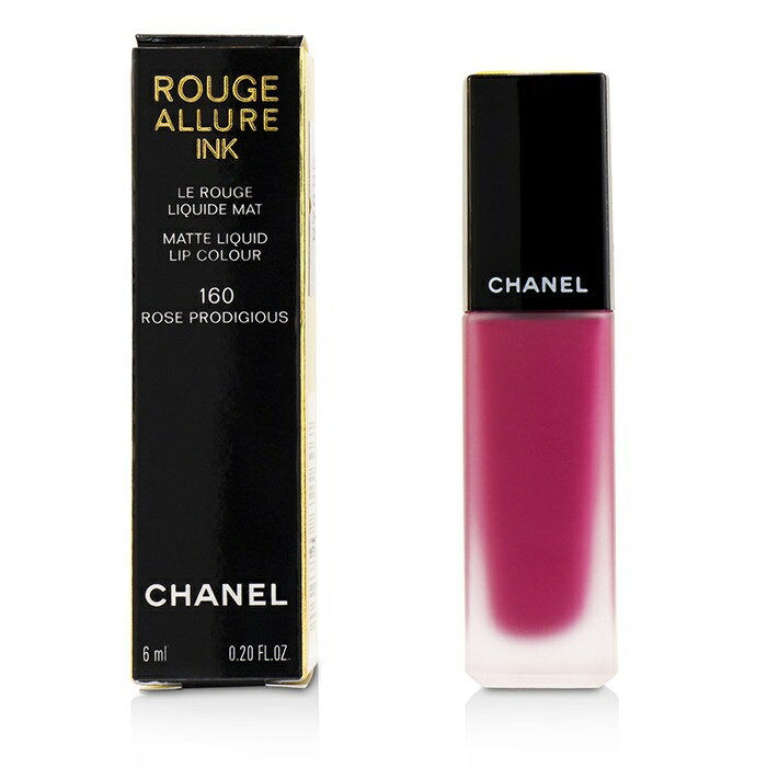 シャネル ティントリップ 【月間優良ショップ受賞】 Chanel Rouge Allure Ink Matte Liquid Lip Colour - # 160 Rose Prodigious シャネル ルージュ アリュール インク マット リキッド リップ カラー - # 160 Rose Pr 送料無料 海外通販