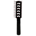 【月間優良ショップ受賞】 Cricket Static Free Mini Fast Flo - Black and Red Hair Brush 1 Pc 送料無料 海外通販(4)