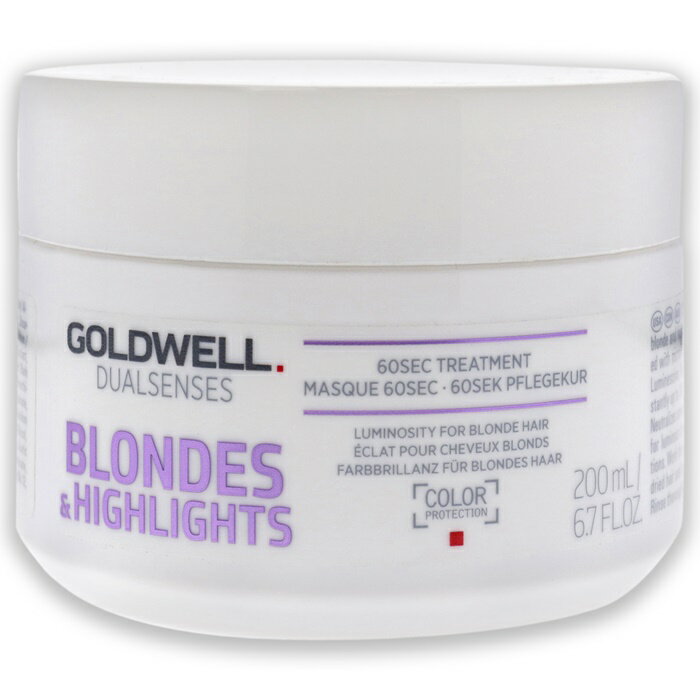  Goldwell Dualsenses Blondes Highlights 60 Sec Treatment ゴールドウェル DualsensesBlondesが60秒のトリートメントをハイライト 6.7 oz 送料無料 海外通販