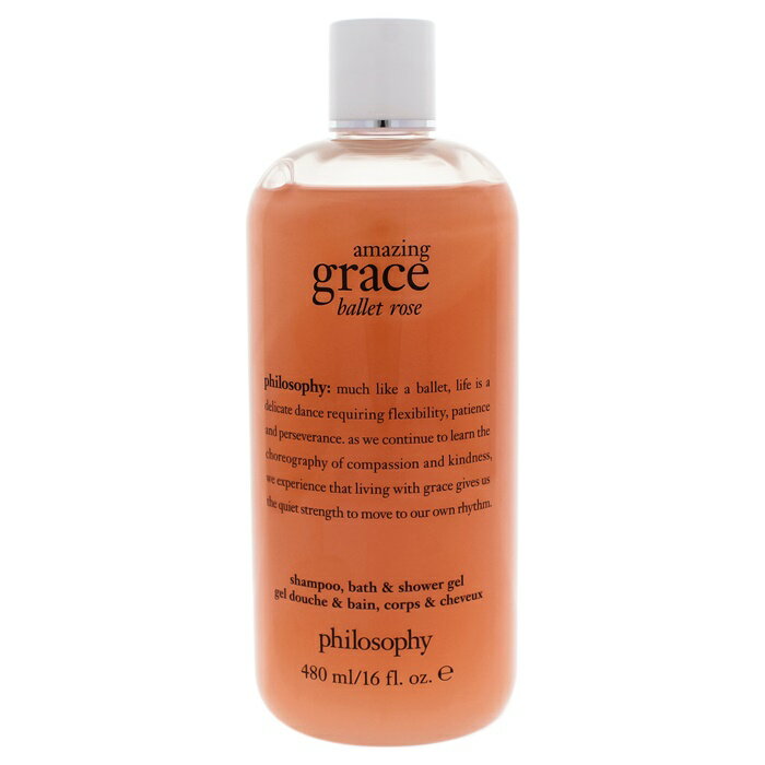 【月間優良ショップ受賞】 Philosophy Amazing Grace Ballet Rose Shampoo Bath and Shower Gel 哲学 ..