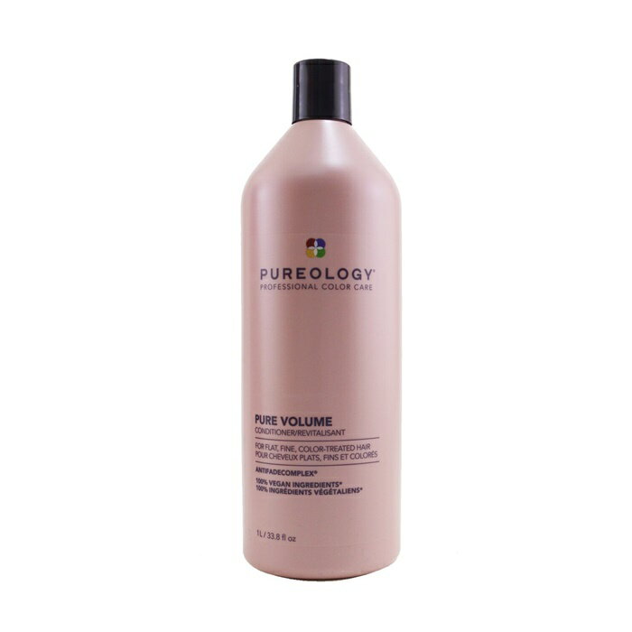 【月間優良ショップ受賞】 Pureology Pure Volume Conditioner (For Flat, Fine, Color-Treated Hair) ..