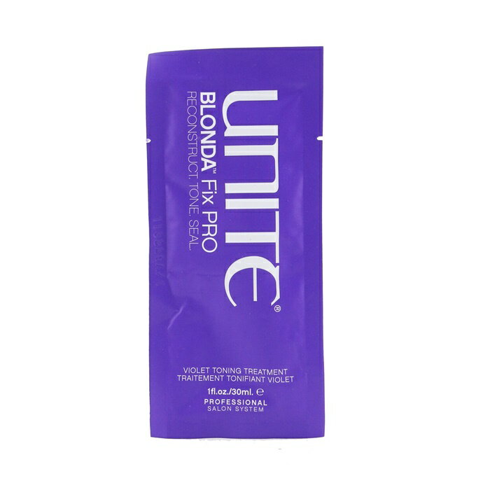 【月間優良ショップ受賞】 Unite BLONDA Fix PRO Violet Toning Treatment (Salon Product) ユナイト B..