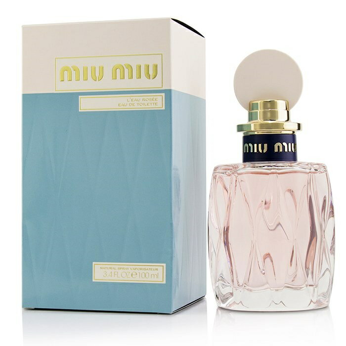 【月間優良ショップ受賞】 Miu Miu L'Eau Rosee Eau De Toilette Spray ミュウミュウ ロー ロゼ EDT SP 100ml/3.4oz 送料無料 海外通販