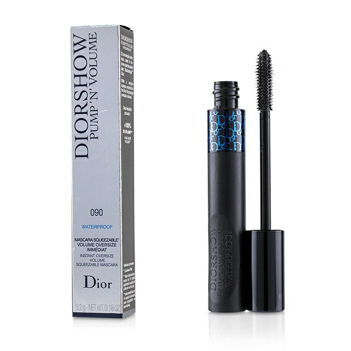 【月間優良ショップ受賞】 Christian Dior Diorshow Pump N Volume Waterproof Mascara - # 090 Black ..