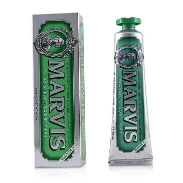 Marvis Classic Strong Mint Toothpaste With Xylitol マーヴィス クラシック ストロング ミント トゥースペースト ウイズ キシリトール 85ml/4.5oz 【楽天海外直送】
