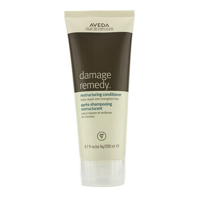 楽天The Beauty Club【月間優良ショップ受賞】 Aveda Damage Remedy Restructuring Conditioner （New Packaging） アヴェダ ダメージリメディ　リストラクチャリングコンディショナー （リニューアルしました） 200ml/6.7oz 送料無料 海外通販