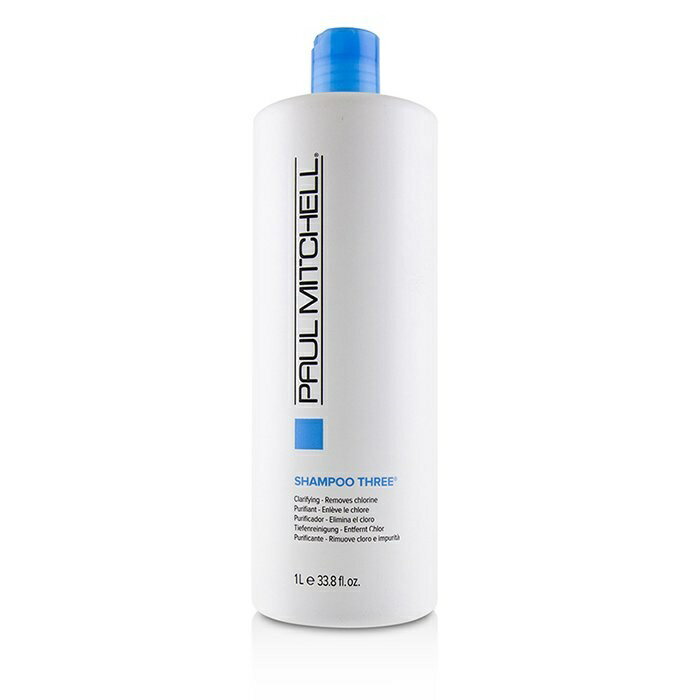 【月間優良ショップ受賞】 Paul Mitchell Shampoo Three (Clarifying - Removes Chlorine) ポール　ミッチェル シャンプー ツリー (クラリファイング - リムーブ クロリン) 1000m 送料無料 海外通販