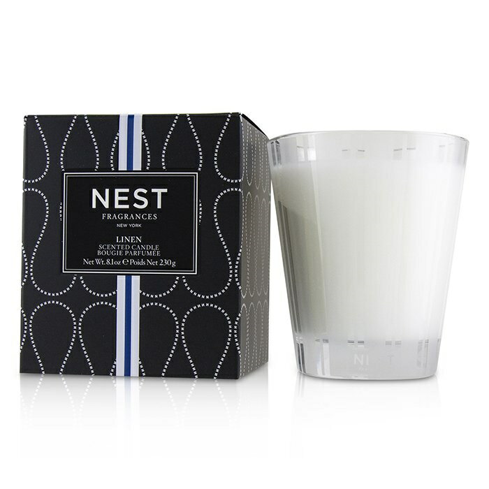 【月間優良ショップ受賞】 Nest Scented Candle - Linen ネスト キャンドル - リネン 230g/8.1oz 送料無料 海外通販