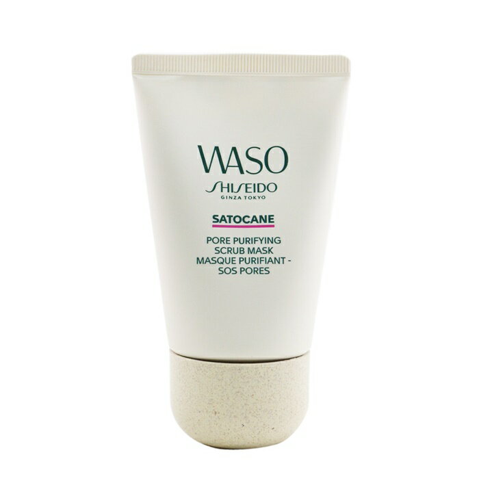  Shiseido Waso Satocane Pore Purifying Scrub Mask 資生堂 ワソウ サトカネ 毛穴すっきりスクラブマスク 80ml/3.3oz 送料無料 海外通販