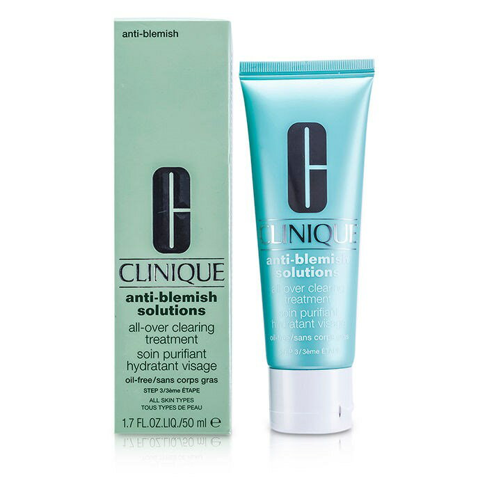 【月間優良ショップ受賞】 Clinique Anti-Blemish Solutions All-Over Clearing Treatment クリニーク アクネオールオーバー. クリアリング トリートメント 50ml/1.7oz 送料無料 海外通販