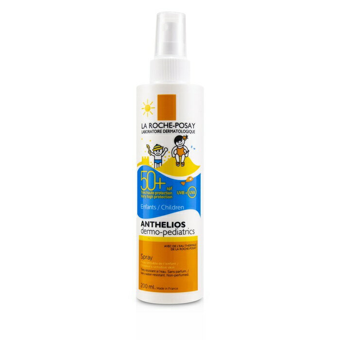 【月間優良ショップ受賞】 La Roche Posay Anthelios Children Sun Spray SPF 50+ - Non-Perfumed (Water Resistant) ラロッシュポゼ アンテリオ チルドレンズ サン スプレー SPF 50+ - 送料無料 海外通販