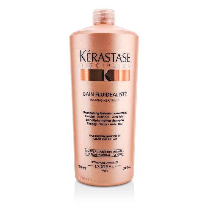 【月間優良ショップ受賞】 Kerastase Discipline Bain Fluidealiste Smooth-In-Motion Shampoo (For All Unruly Hair) ケラスターゼ ディシプリン バン フルイダリスト シャンプー (まとまらない 送料無料 海外通販