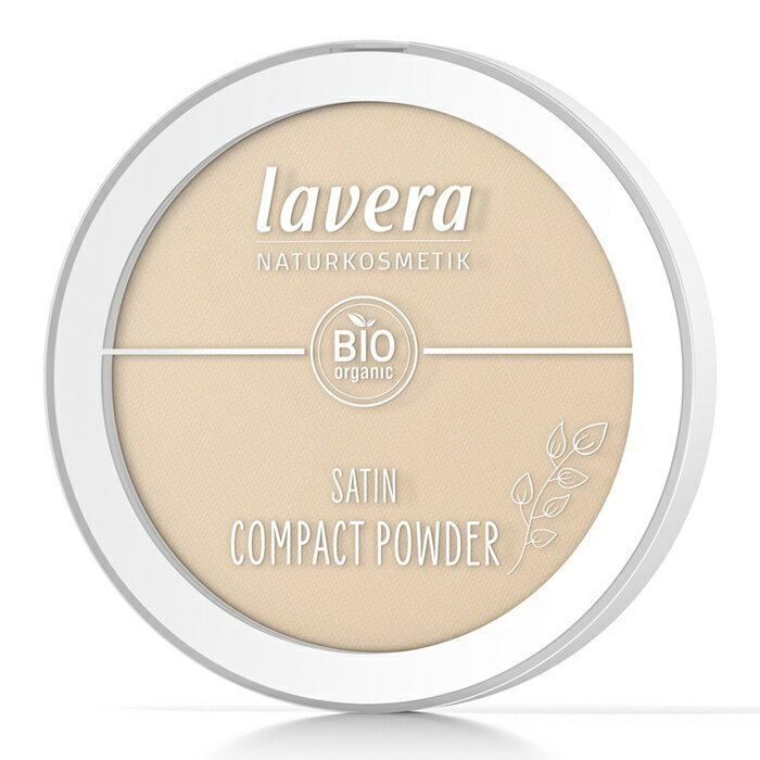 ڷͥɥå׼ޡ Lavera Satin Compact Powder - 02 Medium  Satin Compact Powder - 02 Medium 14g ̵ 