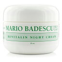 【月間優良ショップ受賞】 Mario Badescu Revitalin Night Cream - For Dry/ Sensitive Skin Types マリオ バデスク レビタリン ナイトクリーム 29ml/1oz 送料無料 海外通販