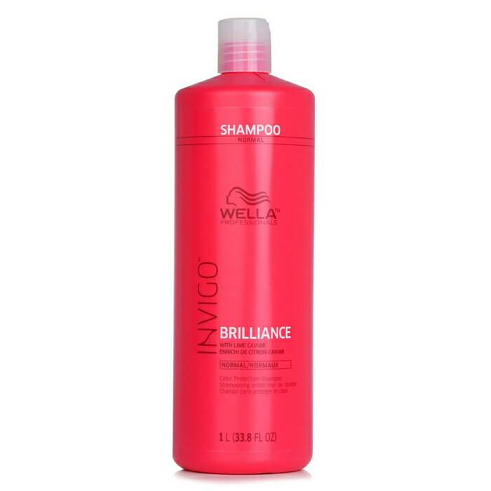 【月間優良ショップ受賞】 Wella Invigo Brilliance Color Protection Shampoo - # Normal ウエラ Invigo Brilliance Color Protection Shampoo - # Normal 1000ml 送料無料 海外通販