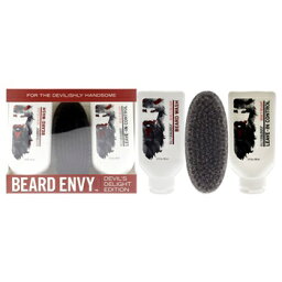 【月間優良ショップ受賞】 Billy Jealousy Beard Envy Kit 3oz Beard Wash, 3oz Beard Control, Brush ビリージェラシー ビアードエンビーキット3オンスビアードウォッシュ、3オンスビアードコントロール、ブラシ 送料無料 海外通販