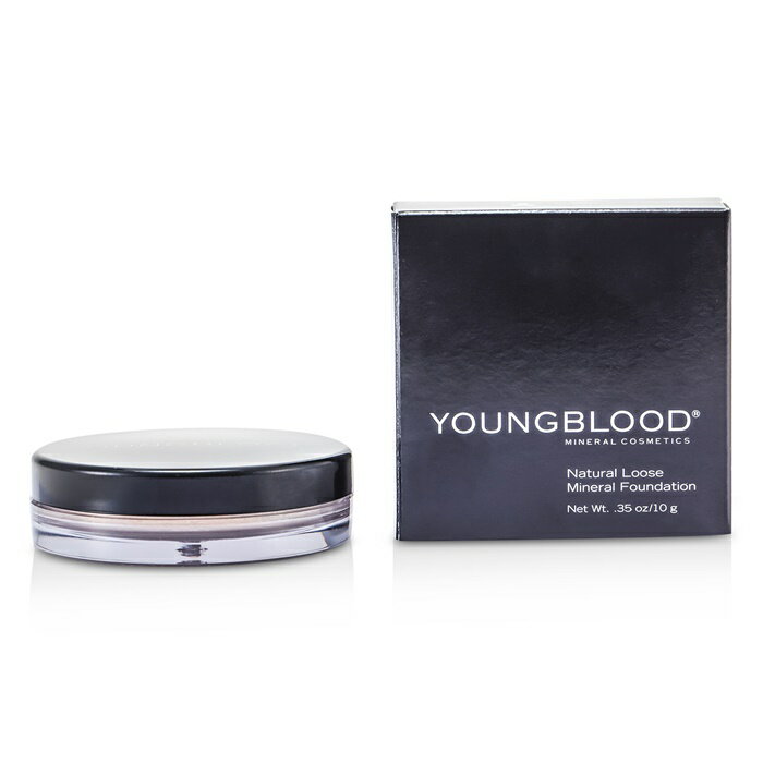 【月間優良ショップ受賞】 Youngblood Natural Loose Mineral Foundation - Ivory ヤングブラッド ナチュラルルースミネラルファンデーション - Ivory 10g/0.35oz 送料無料 海外通販