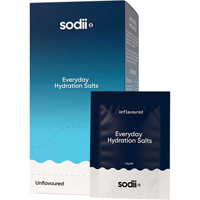 Sodii Everyday Hydration Salts Unflavoured 30pk