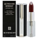 【月間優良ショップ受賞】 Givenchy Le Rouge Interdit Intense Silk Lipstick - 339 Grenat Cendre Lipstick (Refillable) 0.12 oz 送料無料 海外通販