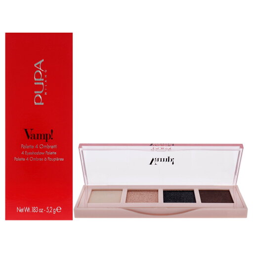 【月間優良ショップ受賞】 Pupa Milano Vamp! 4 Eyeshadow Palette - 006 Deep Nude Eye Shadow 0.183 oz 送料無料 海外通販 【月間優良ショップ受賞】 Pupa Milano Vamp! 4 Eyeshadow Palette - 006 Deep Nude Eye Shadow 0.183 oz 送料無料 海外通販
