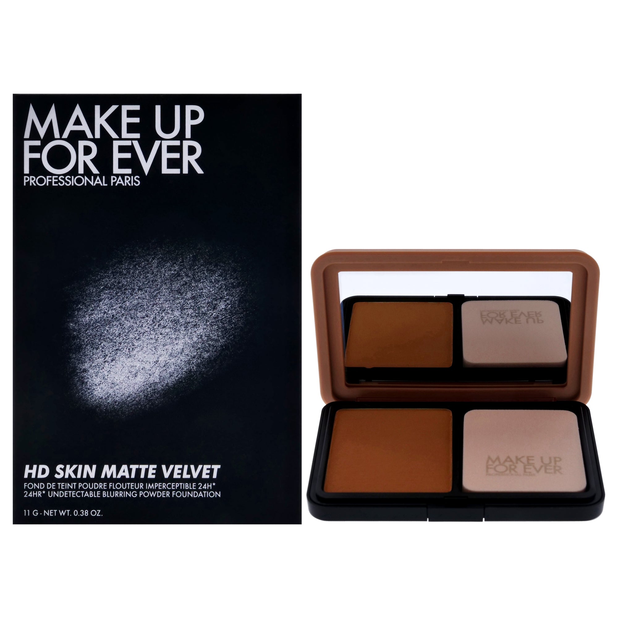 【月間優良ショップ受賞】 Make Up For Ever HD Skin Matte Powder Foundation - 2Y30 Warm Sand 0.38 ..