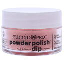 【月間優良ショップ受賞】 Cuccio Colour Pro Powder Polish Nail Colour Dip System - Pastel Peach Nail Powder Cuccio プロパウダーポリッシュネイルカラーディップシステム-パステルピーチネイ 送料無料 海外通販